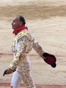 The bullfighters dress in San Fermin | Pamplona Fiesta
